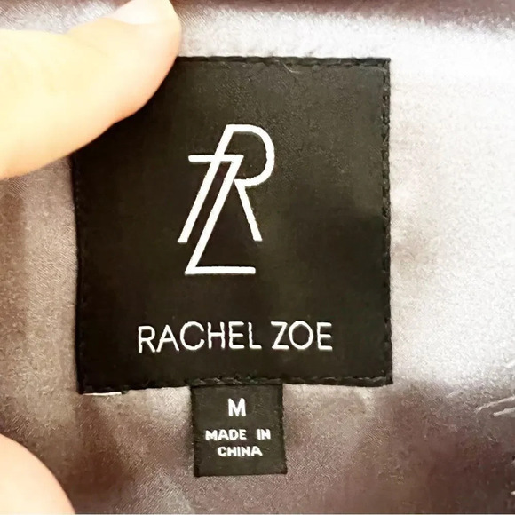 Rachel Zoe Gray Faux Fur Vest Size Medium Luxe‎ Fashion - Picture 3 of 6